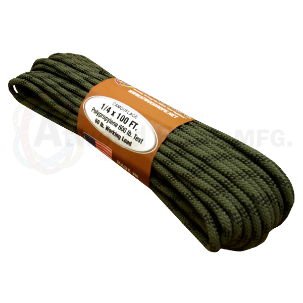Atwood Rope MFG 1/4" inch 100'ft | Braided Utility Rope
