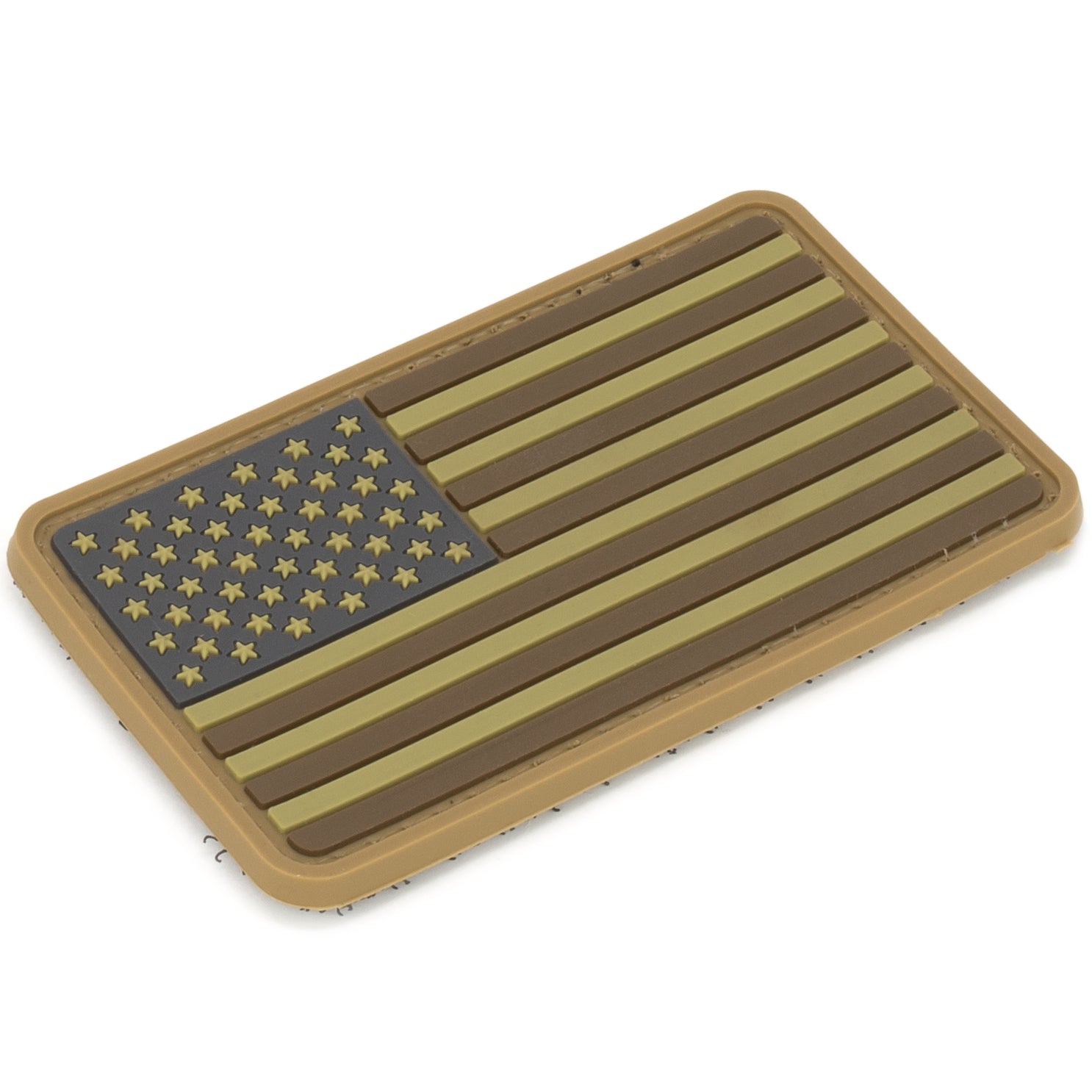 US Flag Patch Desert | Velcro, 2" x 3.25"