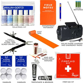 The Prepster | Two-Person  3-Day Emergency Kit Bag